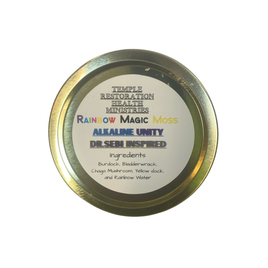 Rainbow Magic Moss: Dr. Sebi Inspired Alkaline Unity Sea Moss Gel (8 Oz.) - The New Atlantis