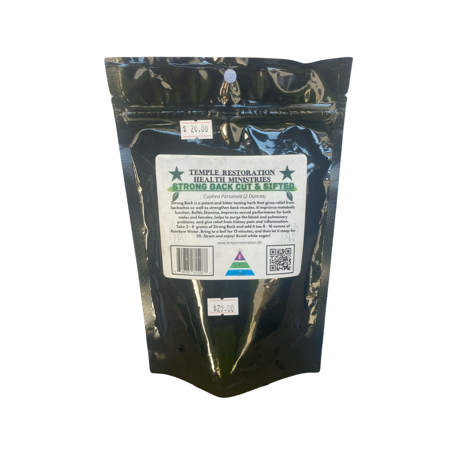 Strong Back Cut & Sifted (2 Oz.) - The New Atlantis